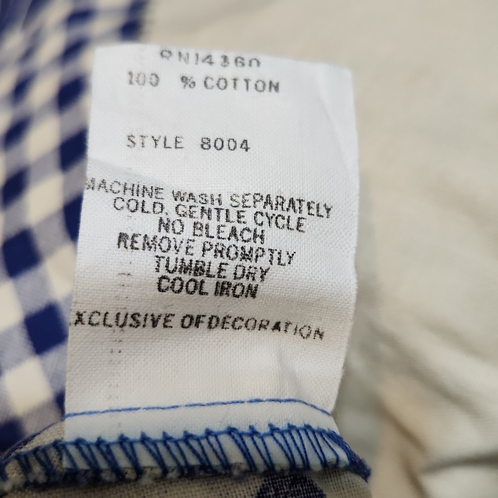 Vintage Keyloun Patchwork Cotton Maxi Dress - image 8